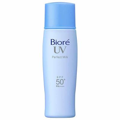 Protetor Solar Facial Bioré Perfect Milk 50 FPS