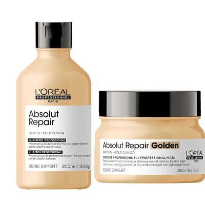 L’Oréal Professionnel Absolut Repair Gold Quinoa + Protein Kit - Shampoo + Máscara Light