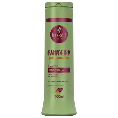 Haskell Shampoo Pós-Química Bananeira - Shampoo Reconstrutor