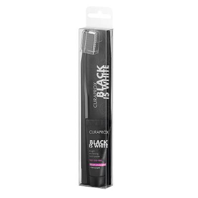 Curaprox Black is White Kit – Escova de Dentes + Creme Dental