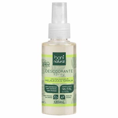 Desodorante Spray Boni Natural - Melaleuca e Toranja