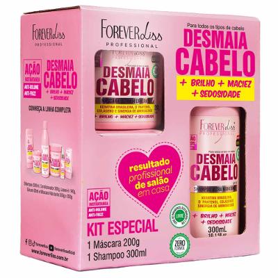 Kit Shampoo + Máscara Forever Liss Especial Desmaia Cabelo