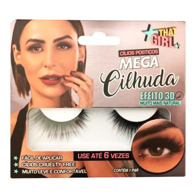 Cílios Postiços 3D That Girl - Mega Cilhuda