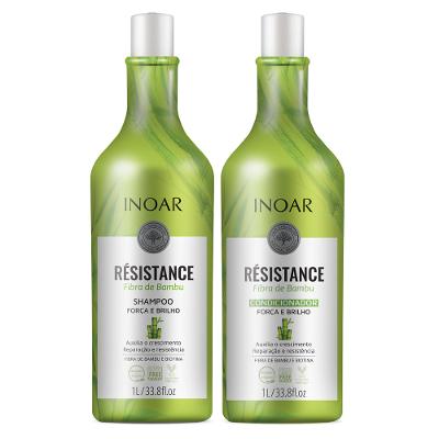 Inoar Résistance Fibra de Bambu Kit - Shampoo + Condicionador