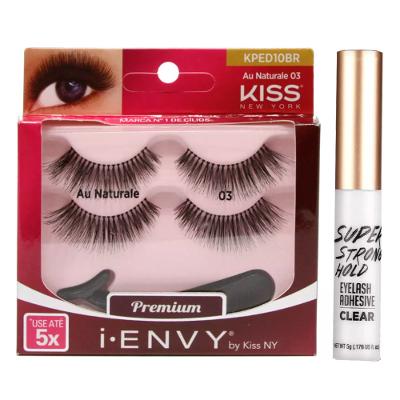 First Kiss I-Envy Pacote Duplo Kit - Cola para Cílios + Cílios Postiços