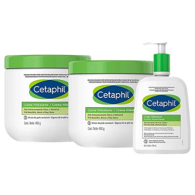 Cetaphil Kit –  2x Creme Hidrantante + Loção Hidratante