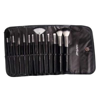 Macrilan KP1-5E Kit – 12 Pincéis de Maquiagem + Necessáire Preta