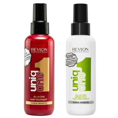 Revlon Uniq One All In One Kit – Leave-in Hair Treatment + Leave-in Green Tea