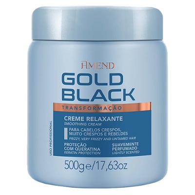 Amend Gold Black Creme Relaxante com Queratina