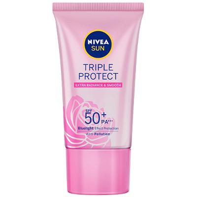 NIVEA SUN Protetor Solar Facial em Loção Pele Radiante FPS50