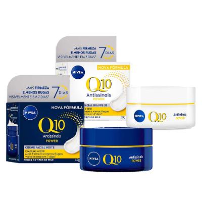 Nívea Q10 Power Kit – Creme Antissinais Dia FPS30 + Creme Antissinais Noite