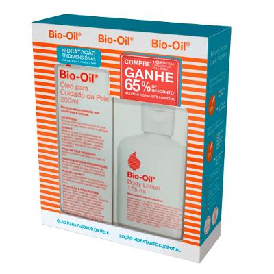 Bio-Oil Hidratação Tridmensional Kit – Óleo Corporal 200ml + Loção Hidratante Corporal 175ml