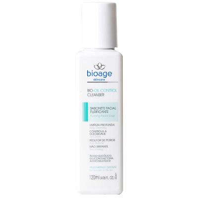 Gel Antioleosidade para Peles Mistas e Oleosas Bioage Bio-Oil Control Cleanser