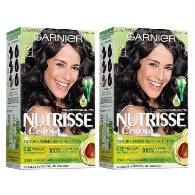 Kit Garnier Nutrisse - Coloração 20 Preto