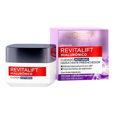 Creme Hidratante Facial Anti-idade L'Oréal Paris Revitalift Hialurônico Noturno