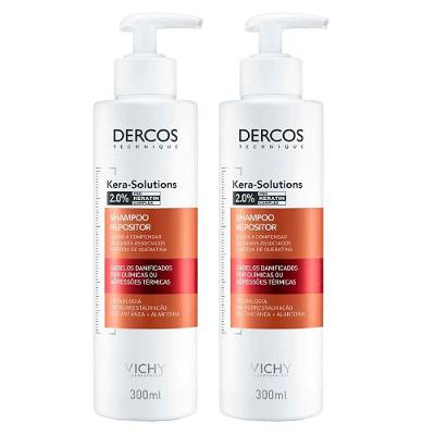 Vichy Kera Solutions Shampoo Kit com 2 unidades