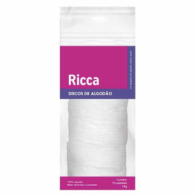 Discos de Algodão 70un  - Ricca