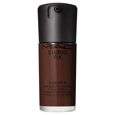 Base Líquida M·A·C Soft Matte Studio Fix - Tons Escuros FPS15