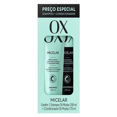 OX Micelar Kit Shampoo Condicionador