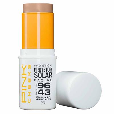 Protetor Solar com Cor Multifuncional Pink Cheeks Pro Stick FPS96