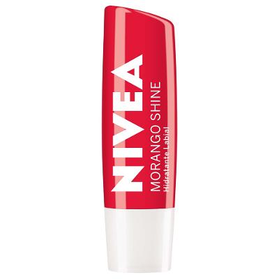 Hidratante Labial NIVEA Shine 4,8g - com 24h de Hidratação