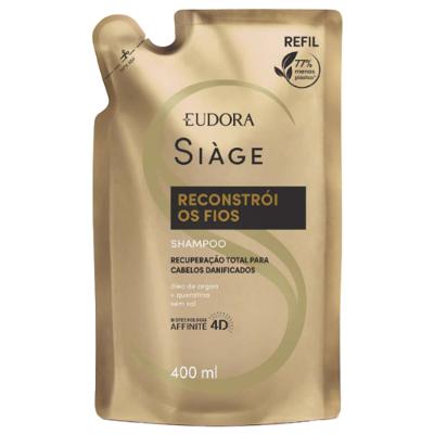 Eudora Siàge Reconstrói os Fios Shampoo Refil