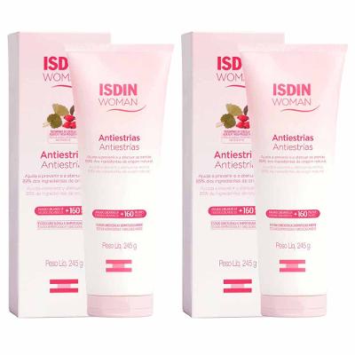 Isdin Woman Kit com 2x Cremes Corporais Antiestrias