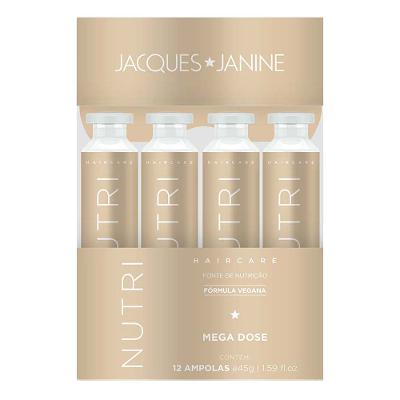 Jacques Janine Haircare Nutri Kit Ampolas 12 Unidades