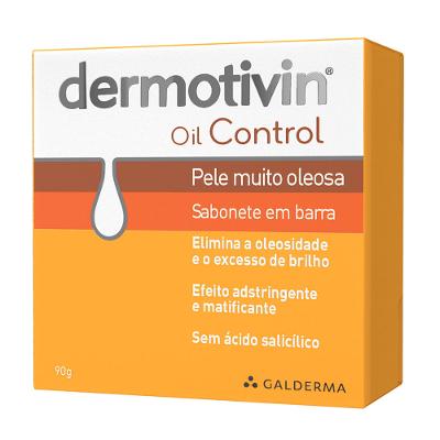 Sabonete em Barra Facial Dermotivin Oil Control