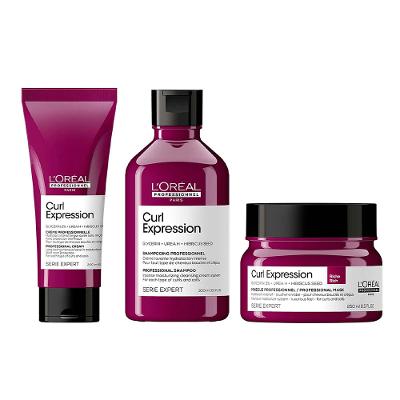 L’Oréal Professionnel Curl Expression Kit – Shampoo + Máscara + Leave-in