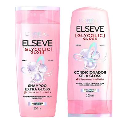 Elseve Glycolic Gloss Kit – Shampoo + Condicionador