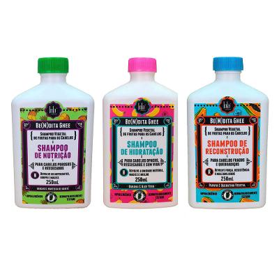 Lola Cosmetics Be(m)dita Ghee Kit Com Três Shampoos