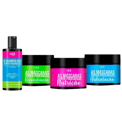 Widi Care Kit As Mascaras Super Poderosas + Shampoo