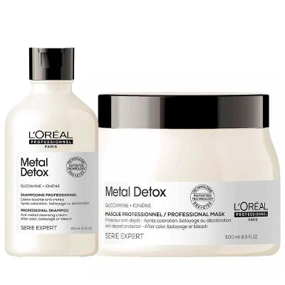 L'Oréal Professionnel Metal Detox Kit Shampoo + Máscara
