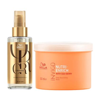 Wella Professionals Kit - Máscara Invigo + Óleo Oil Reflection