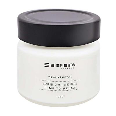 Vela Vegetal Elemento Mineral Time to Relax