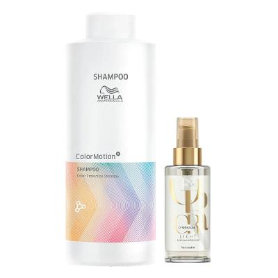 Wella Color Motion Kit – Shampoo + Óleo Light