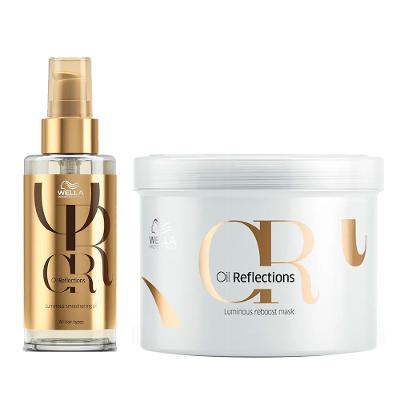 Wella Professional Oil Reflections Kit – Máscara Capilar + Óleo