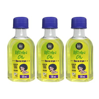 Lola Cosmetics Argan Oil Kit com 3 Óleos Capilares
