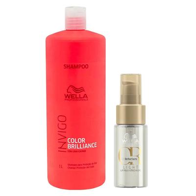 Wella Professionals Invigo Color Brilliance Kit – Shampoo + Óleo Light