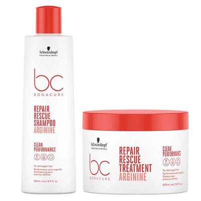 Schwarzkopf BC Clean Performance Repair Rescue Kit – Shampoo + Máscara