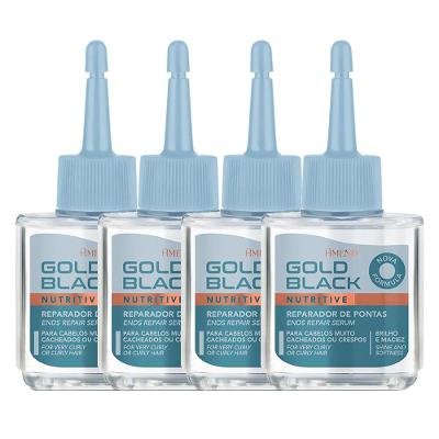 Amend Gold Black Nutritivo Kit com 4 Reparador de Pontas