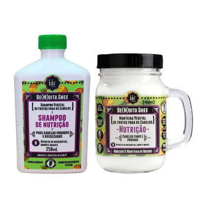 Lola Cosmetics Be(m)dita Ghee Abacaxi e Manteiga de Bacuri Kit – Shampoo + Máscara