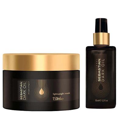 Sebastian Dark Oil Kit – Máscara + Óleo
