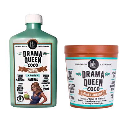 Lola Cosmetics Drama Queen Coco Kit – Shampoo + Máscara