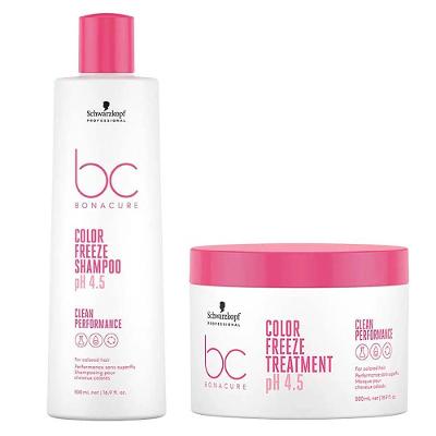 Schwarzkopf BC Clean Performance Color Freeze Kit – Shampoo + Máscara