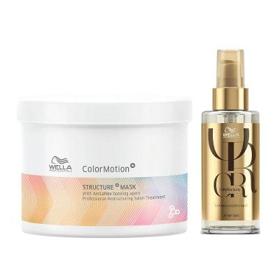 Wella Color Motion Kit – Máscara + Óleo Smoothening