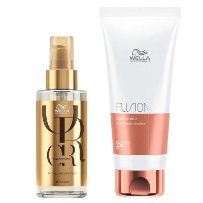 Wella Professionals Kit Condicionador Fusion + Óleo Oil Reflection