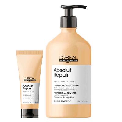 L'Oréal Professionnel Absolut Repair Kit Shampoo + Condicionador