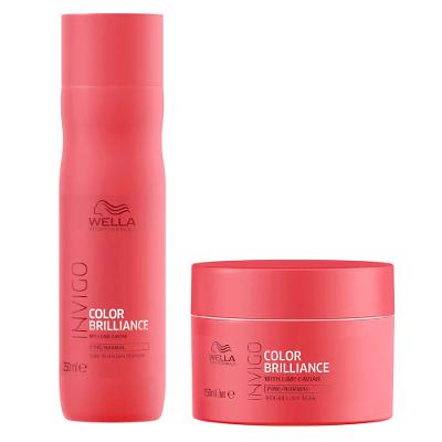 Wella Professionals Invigo Color Brilliance Kit – Shampoo + Máscara